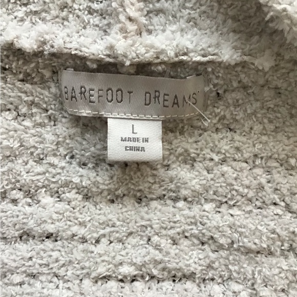 BAREFOOT DREAMS CozyChic Boucle Welt Pocket Cardigan | Size L 🆕 - Picture 8 of 10